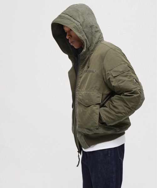 セール】《直営店限定》FADE HOOD JACKET / フェイド フード