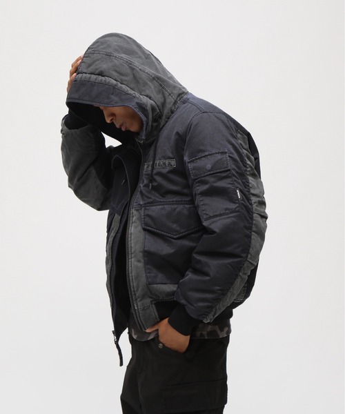 セール】《直営店限定》FADE HOOD JACKET / フェイド フード