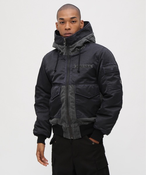 セール】《直営店限定》FADE HOOD JACKET / フェイド フード