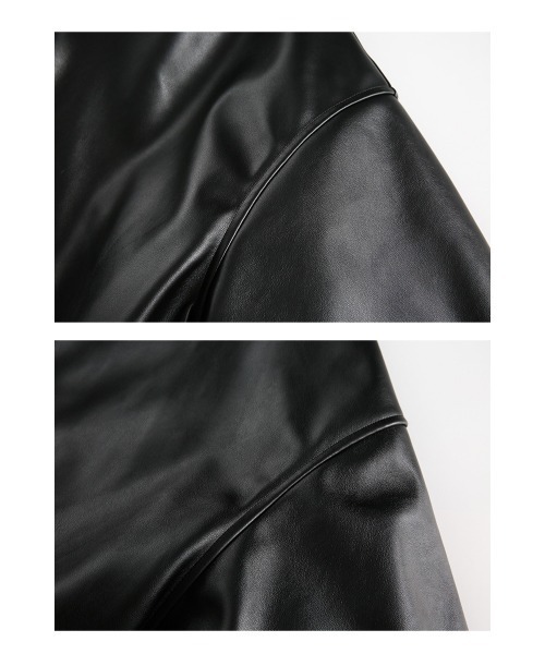 mushwear（マッシュウェア）の「ピンクファーフードアウター（ブルゾン・メンズ・ブラック・MEDIUM/SMALL/LARGE/X-LARGE）」の4枚目の写真