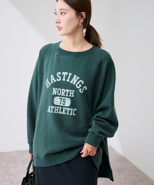 フレームワーク ラグランポンチョスエット ラグランポンチョプリントスエット（スウェット）｜FRAMeWORK