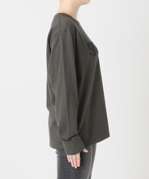 JOURNAL STANDARD relume（ジャーナルスタンダード　レリューム）の「《WEB限定》チェーン刺繍ロングスリーブTEE（Tシャツ/カットソー・レディース・ブラウン・FREE）」の11枚目の写真