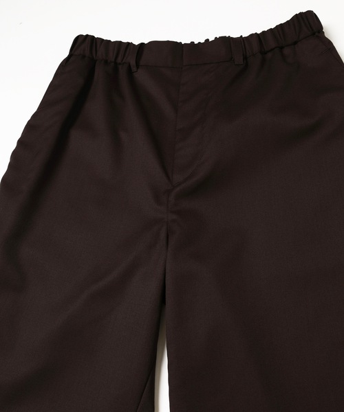 Dulcamara（ドゥルカマラ）の「よそいきイージースラックス（スラックス・メンズ・ダークブラウン/チャコールグレー/ブラック・0/1/2）」の14枚目の写真