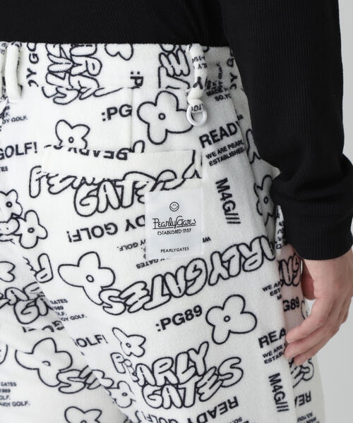 PEARLY GATES(パーリーゲイツ)の「【PEARLY GATES】フリース片面起毛パンツ <ストリート花柄>(その他パンツ・メンズ・ホワイト系その他・MEDIUM/LARGE/X-LARGE)」の9枚目の写真