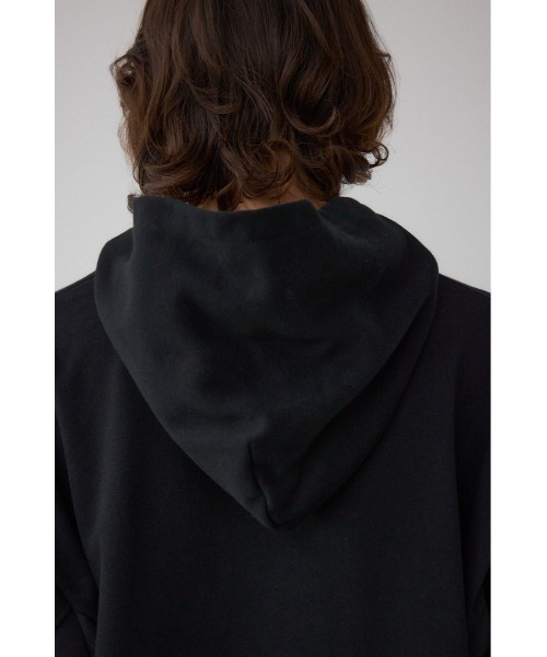 AZUL by moussy(アズールバイマウジー)の「ユーティリティポケット付きフーディー(パーカー・メンズ・杢グレー/ブラック/ネイビー・SMALL/MEDIUM/LARGE)」の11枚目の写真