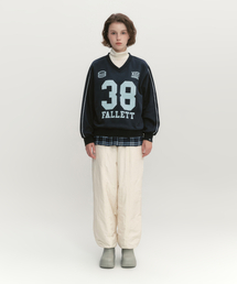 Fallett（ファレット）の「パディッドツーウェイパンツアイボリー（スウェットパンツ）」