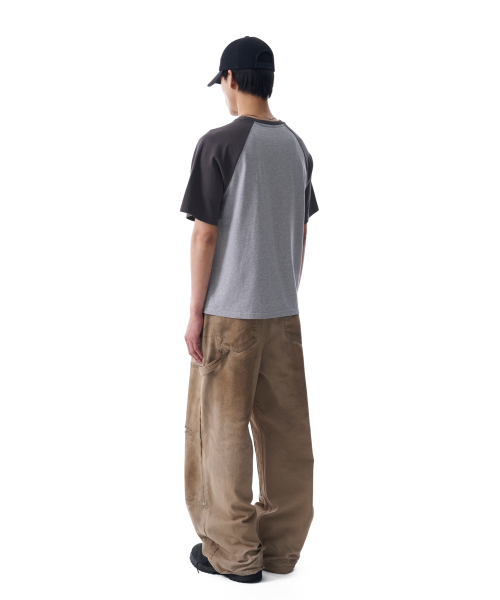 AAKAM(アーカム)の「AKM Rhinestone Raglan Half Top (Gray)(Tシャツ/カットソー・レディース・その他・1/2)」の8枚目の写真