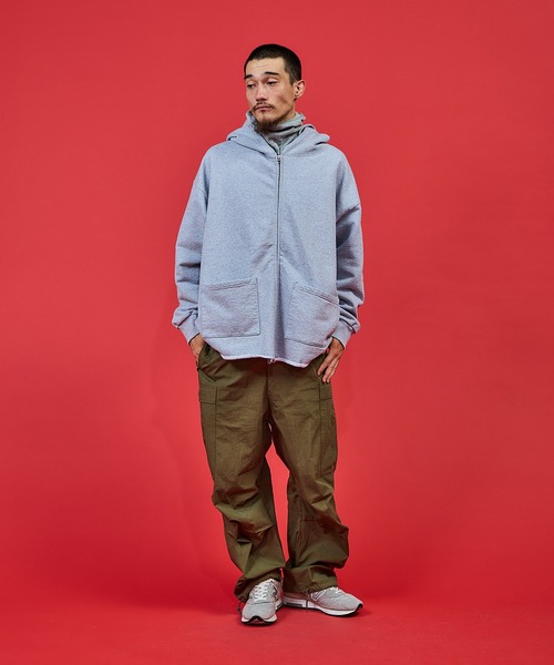 WALLA WALLA SPORT【ワラワラスポーツ】 - 13oz FULL ZIP HOODIE / 13