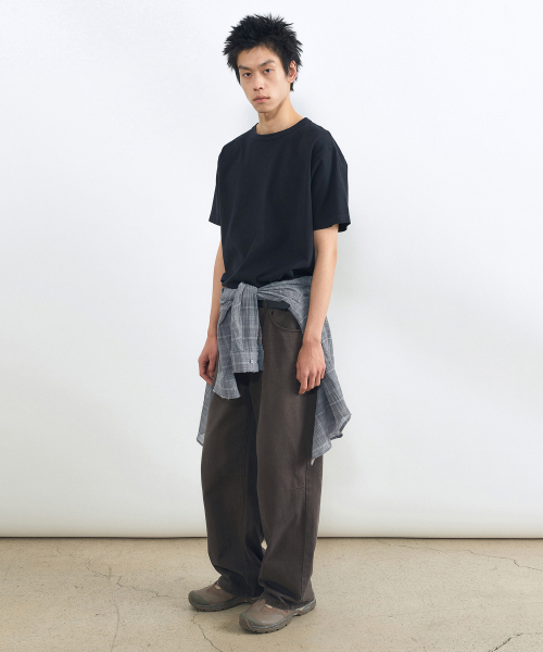 INSILENCE(インサイロンス)の「ガーメントダイ ボックスフィットTシャツ WASHED BLACK(Tシャツ/カットソー・レディース・その他・SMALL/MEDIUM/LARGE)」の3枚目の写真