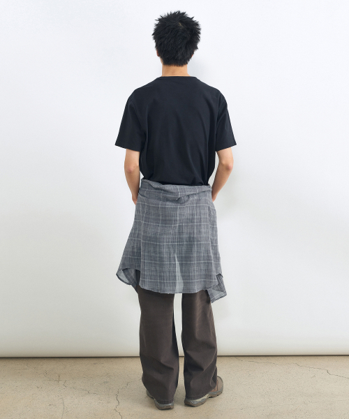 INSILENCE(インサイロンス)の「ガーメントダイ ボックスフィットTシャツ WASHED BLACK(Tシャツ/カットソー・レディース・その他・SMALL/MEDIUM/LARGE)」の4枚目の写真