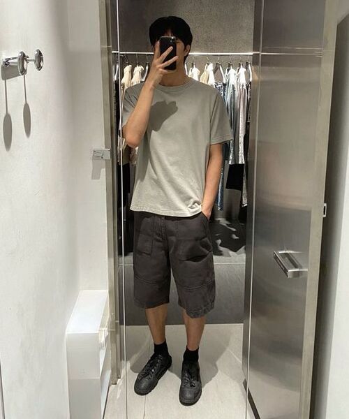 INSILENCE(インサイロンス)の「ガーメントダイ ボックスフィットTシャツ WASHED BLACK(Tシャツ/カットソー・レディース・その他・SMALL/MEDIUM/LARGE)」の7枚目の写真