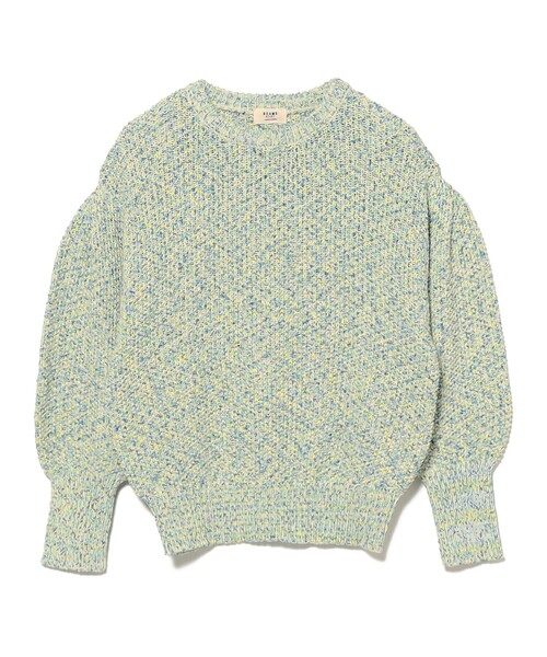 BEAMS HEART（ビームスハート）の「カラフル糸 ニット（ニット/セーター・レディース・イエロー系その他2/ホワイト系その他5/ネイビー・FREE）」の19枚目の写真