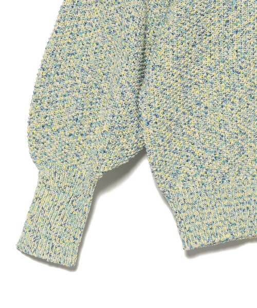 BEAMS HEART（ビームスハート）の「カラフル糸 ニット（ニット/セーター・レディース・イエロー系その他2/ホワイト系その他5/ネイビー・FREE）」の16枚目の写真