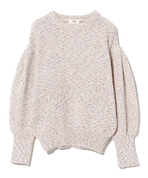 BEAMS HEART（ビームスハート）の「カラフル糸 ニット（ニット/セーター・レディース・イエロー系その他2/ホワイト系その他5/ネイビー・FREE）」の15枚目の写真