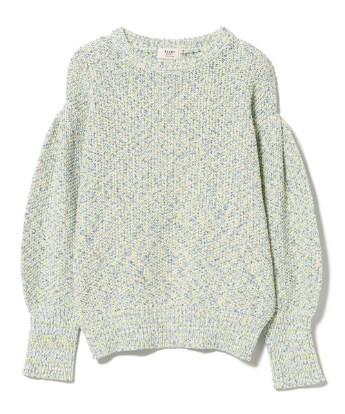 BEAMS HEART（ビームスハート）の「カラフル糸 ニット（ニット/セーター・レディース・イエロー系その他2/ホワイト系その他5/ネイビー・FREE）」の10枚目の写真