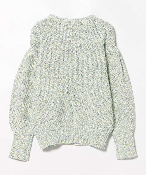 BEAMS HEART（ビームスハート）の「カラフル糸 ニット（ニット/セーター・レディース・イエロー系その他2/ホワイト系その他5/ネイビー・FREE）」の9枚目の写真