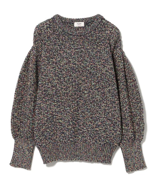 BEAMS HEART（ビームスハート）の「カラフル糸 ニット（ニット/セーター・レディース・イエロー系その他2/ホワイト系その他5/ネイビー・FREE）」の7枚目の写真