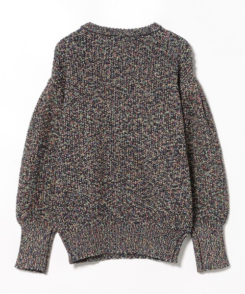 BEAMS HEART（ビームスハート）の「カラフル糸 ニット（ニット/セーター・レディース・イエロー系その他2/ホワイト系その他5/ネイビー・FREE）」の6枚目の写真