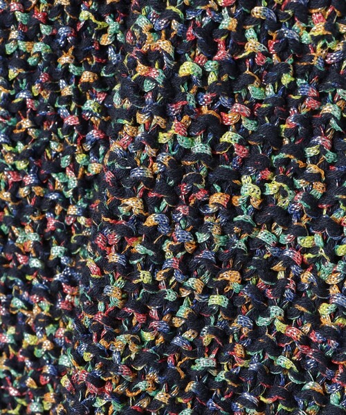 BEAMS HEART（ビームスハート）の「カラフル糸 ニット（ニット/セーター・レディース・イエロー系その他2/ホワイト系その他5/ネイビー・FREE）」の5枚目の写真