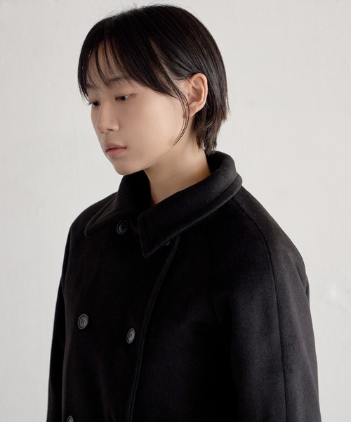 UNE ORIGINAL】インナーキルティングペディンフロントボタンショート丈