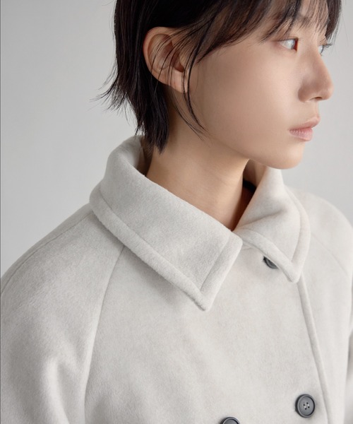 セール】【UNE ORIGINAL】インナーキルティングペディンフロントボタン