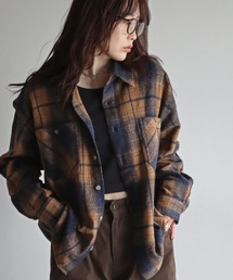 COURO | ネルオンブレチェックシャツ(シャツ/ブラウス)