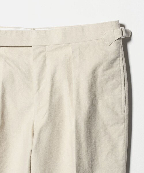 UNITED ARROWS(ユナイテッドアローズ)の「モールスキン 1プリーツ スラックス(スラックス・メンズ・ブラック/ナチュラル・50/48/44/46)」の12枚目の写真