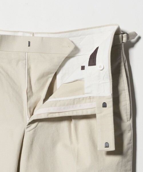 UNITED ARROWS(ユナイテッドアローズ)の「モールスキン 1プリーツ スラックス(スラックス・メンズ・ブラック/ナチュラル・50/48/44/46)」の15枚目の写真