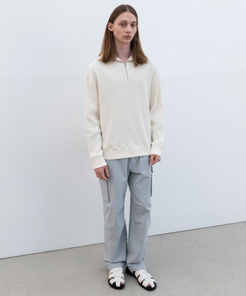 INSILENCE(インサイロンス)の「CORDURA CARGO PANTS GREY BLUE(スウェットパンツ・メンズ・その他・LARGE)」の1枚目の写真