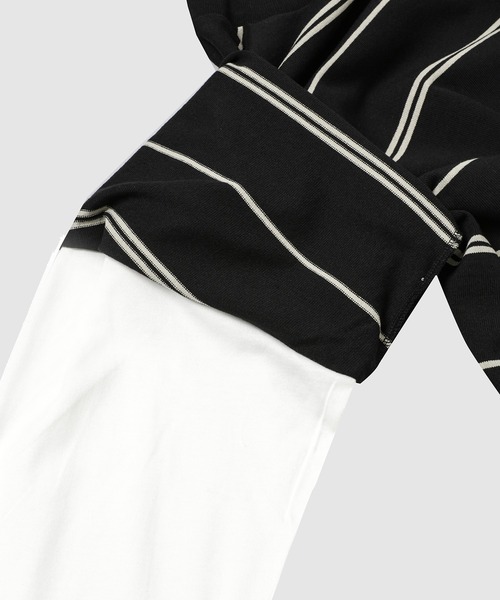 COMME des GARCONS HOMME(コム デ ギャルソン・オム)の「DOUBLED SLEEVES T-SHIRTS(Tシャツ/カットソー・メンズ・ブラック系その他/ベージュ系その他/ホワイト系その他・XL/L/M/S)」の8枚目の写真