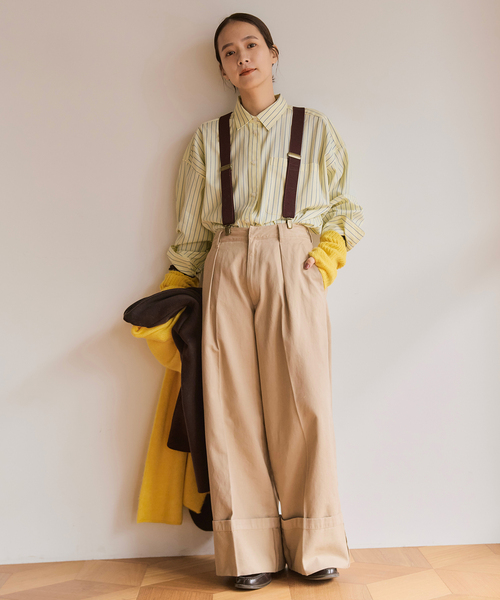 新品・完売商品】a&m マルチストライプシャツ 36サイズ 新品・完売商品