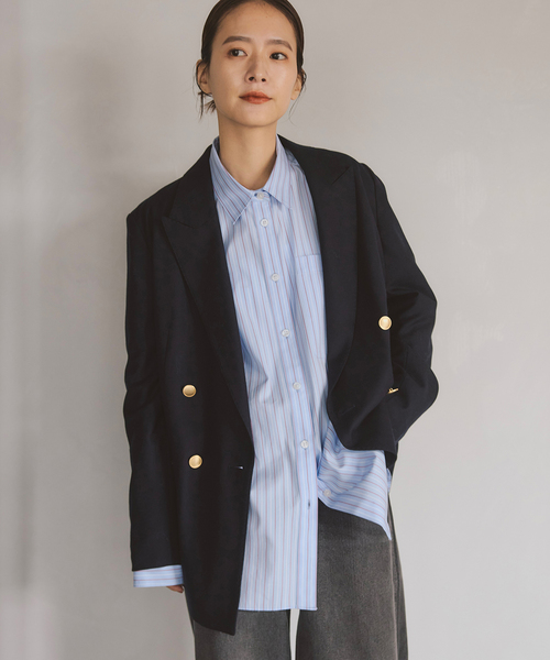 【新品・完売商品】a&m マルチストライプシャツ 36サイズ a&m マルチストライプシャツ（シャツ／ブラウス）｜Spick and Span