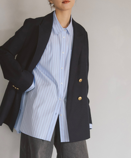 セール】a&m マルチストライプシャツ（シャツ/ブラウス）｜Spick