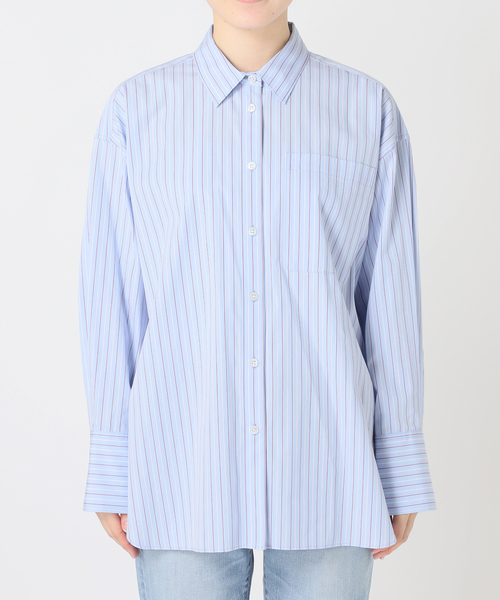 最終値下げ【新品未使用タグ付き】 SpickandSpanマルチストライプシャツ セール】a&m マルチストライプシャツ（シャツ/ブラウス）｜Spick