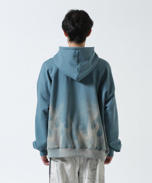 FR(13)NDS（フレンズ）の「FR(13)NDS/フレンズ/FIRE HOODIE（パーカー・メンズ・ブルー/ブラック・F）」の16枚目の写真
