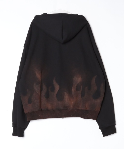 FR(13)NDS（フレンズ）の「FR(13)NDS/フレンズ/FIRE HOODIE（パーカー・メンズ・ブルー/ブラック・F）」の4枚目の写真