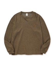 CALEE（キャリー）の「WAFFLE L/S CS（Tシャツ/カットソー）」
