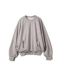 Knuth Marf | panelled volume sweatshirt(unisex)(スウェット)