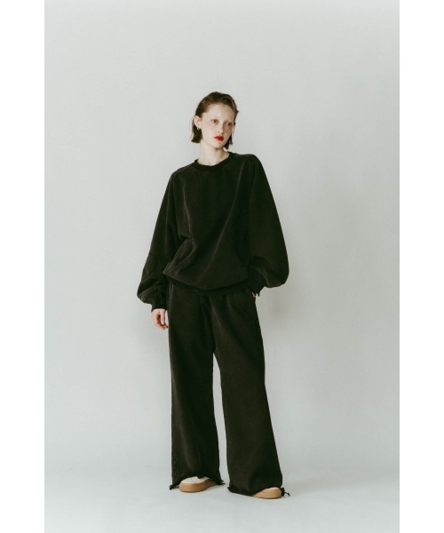 Knuth Marf(クヌースマーフ)の「panelled volume sweatshirt(unisex)(スウェット・レディース・ブラック/グレー・SMALL/MEDIUM)」の21枚目の写真