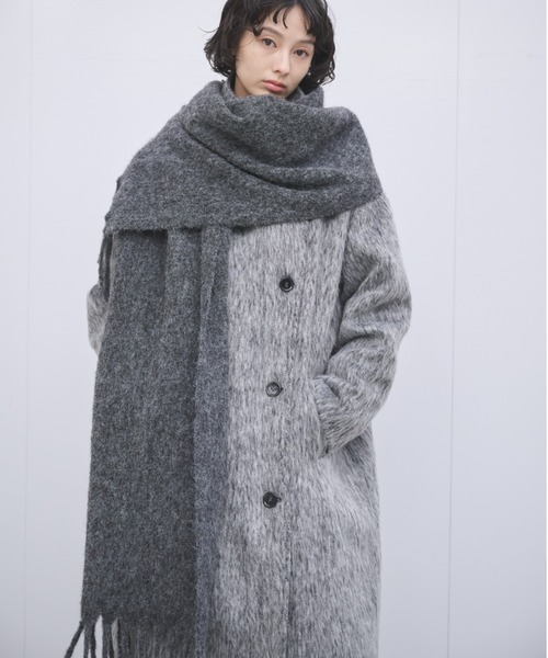 フリンジ付きマフラー NUNIFE】フリンジマフラー | Remind me and forever(リマインドミー