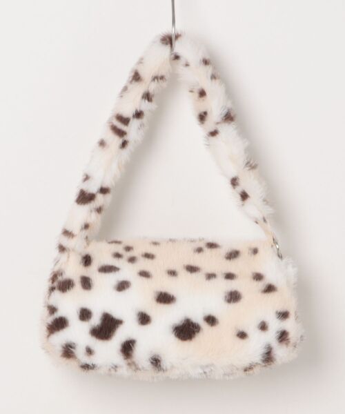 TINA：JOJUN（ティーナジョジュン）の「フェイクファー ミニバッグ TINA：JOJUN（ハンドバッグ・レディース・ベージュ/ブラウン・F）」の12枚目の写真