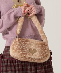 TINA:JOJUN | フェイクファー ミニバッグ TINA:JOJUN(ハンドバッグ)