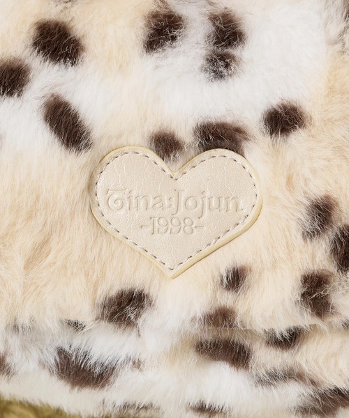 TINA：JOJUN（ティーナジョジュン）の「フェイクファー ミニバッグ TINA：JOJUN（ハンドバッグ・レディース・ベージュ/ブラウン・F）」の15枚目の写真