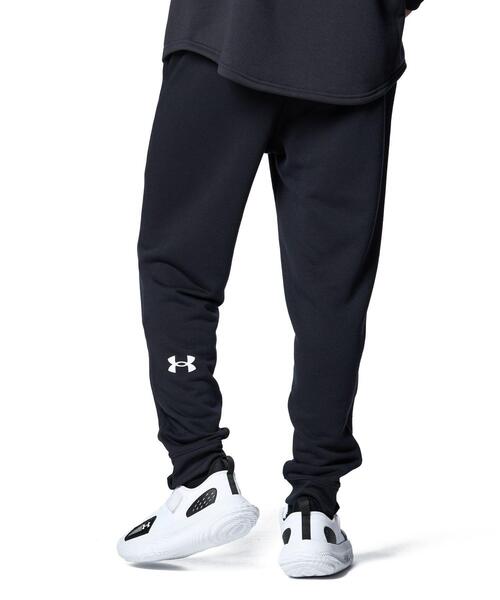 UNDER ARMOUR(アンダーアーマー)の「UAロングショット スウェット ジョガーパンツ(バスケットボール/メンズ)(その他パンツ・メンズ・ブラック・XL/M/2XL/L/S)」の2枚目の写真