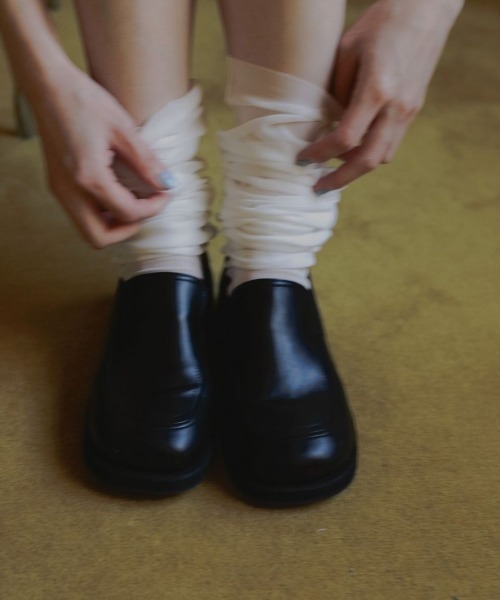 anuke Ecoleather Loafers（その他シューズ）｜anuke（アンヌーク）の