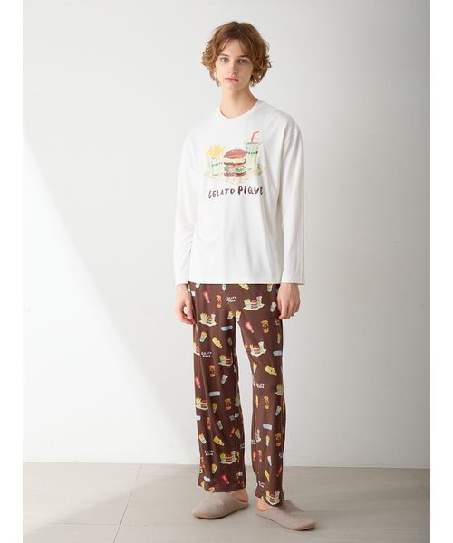 セール】【ヒラノトシユキ】【HOMME】ハンバーガーワンポイント