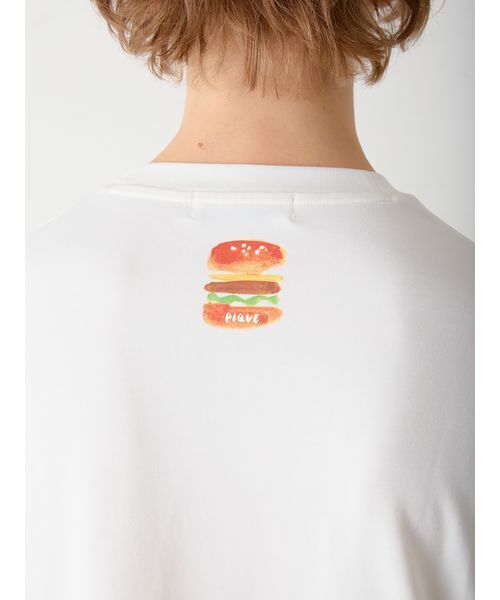 セール】【ヒラノトシユキ】【HOMME】ハンバーガーワンポイント