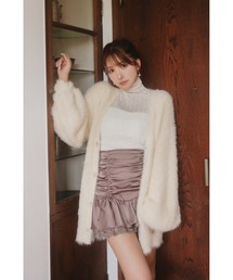 MISTREASS ミストレアス シャギーハイネックニットトップス MISTREASS ミストレアス シャギーハイネックニットトップス ハイネック