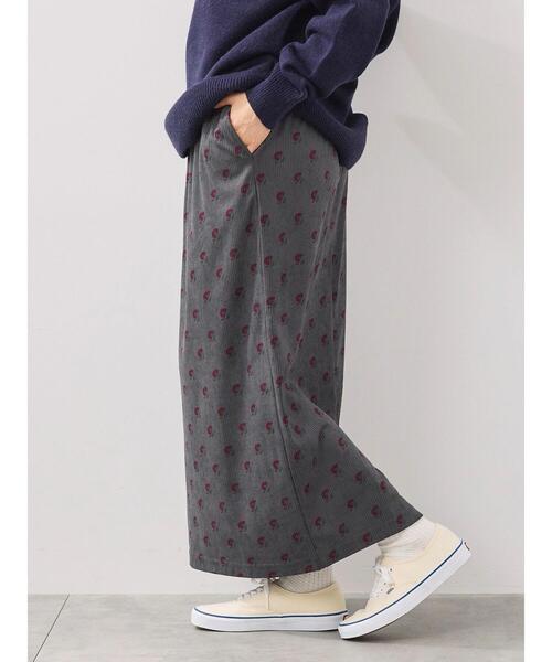 SM2（エスエムツー）の「カットコールスカート（スカート・レディース・ブラウン/ブラック/グレー・F）」の3枚目の写真