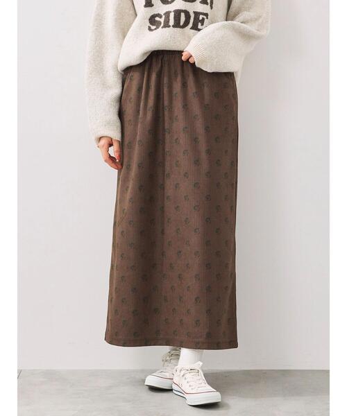 SM2（エスエムツー）の「カットコールスカート（スカート・レディース・ブラウン/ブラック/グレー・F）」の7枚目の写真